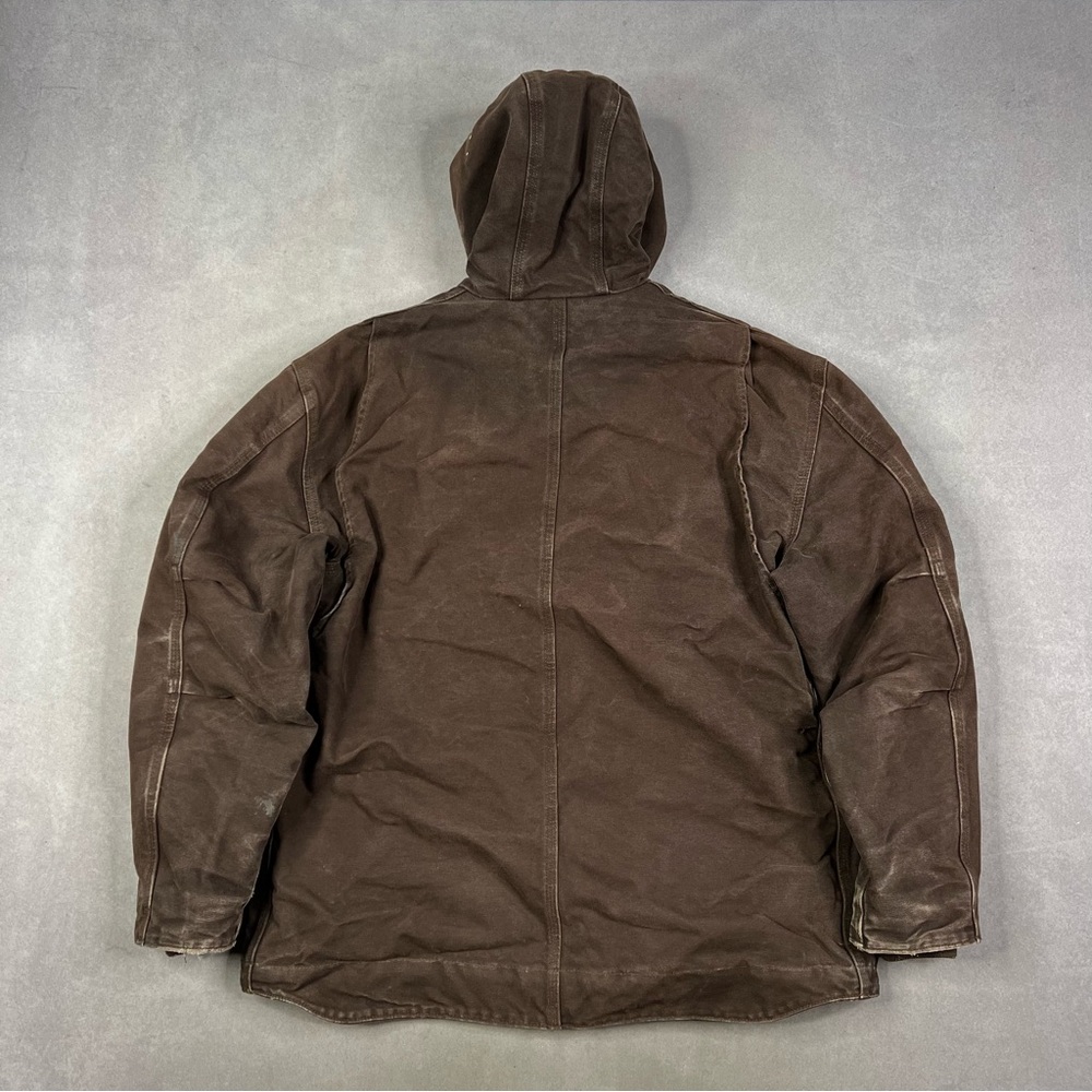 Carhartt Jacket Brown Work Wear - Picture 3 of 5